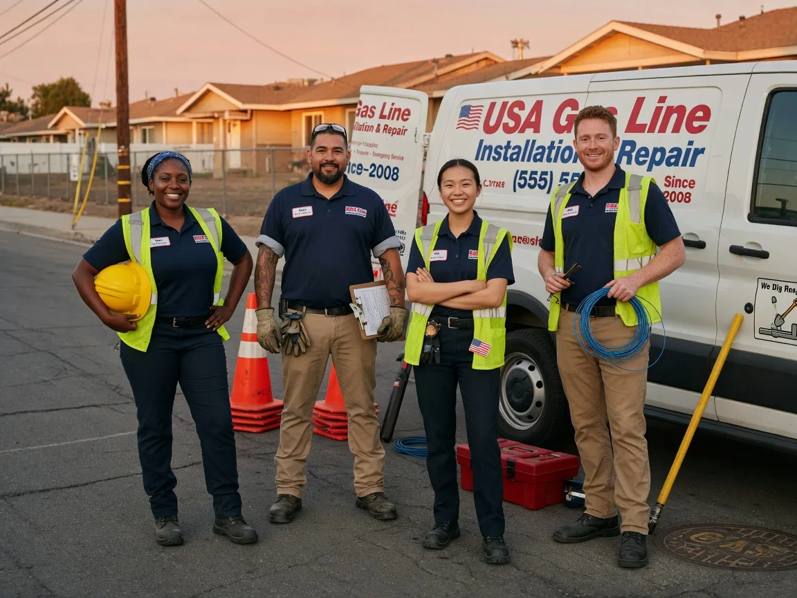 Gas Line Installation company in Baltic, OH